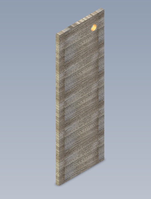 Read more about UN5 VIGO L/H BEDROOM ROBE LOWER DOOR product image