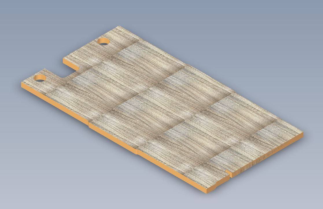 Read more about UN5 VIGO L/H BEDROOM ROBE SHELF product image