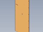 EV1 Adamo 69-4 R/H SHOWER WALL