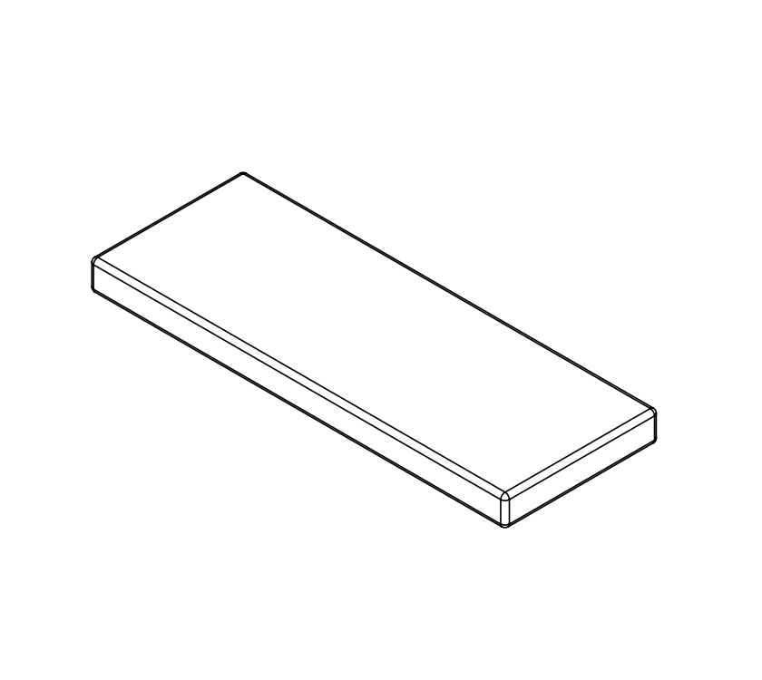 UN5 Single Bed Mattress 1960x725x140mm