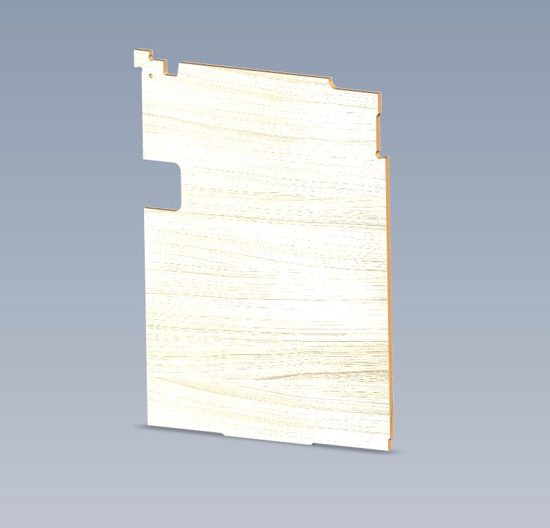 Read more about UN5 SEVILLE - KITCHEN LOCKER - R/H MWAVE MID PANEL product image