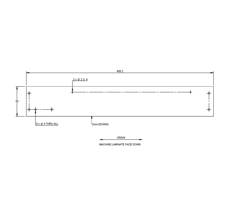 Read more about AG2 STD KITCHEN B-BAR BACK product image