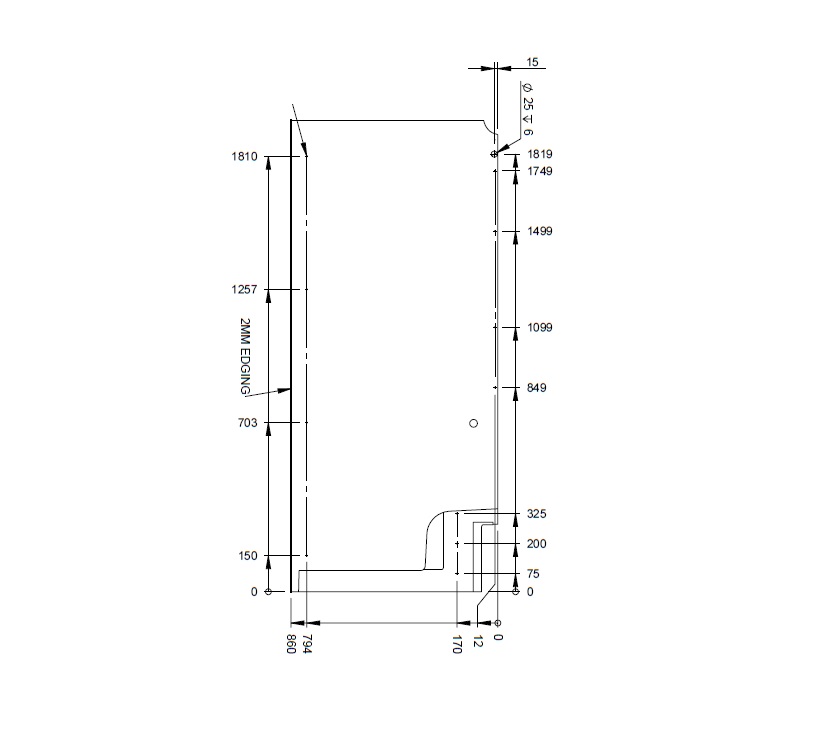 Read more about AG2 MID WASHROOM SHOWER UNIT L/H CHEEK 860mm product image