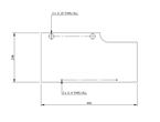 AG2 PORTO VANITY UNIT UNDER WORKTOP FASCIA
