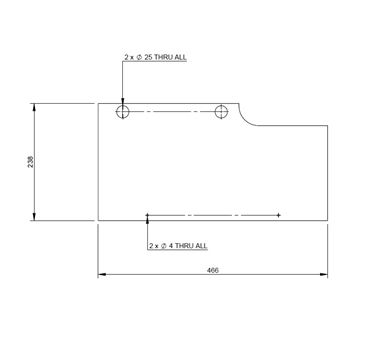 AG2 PORTO VANITY UNIT UNDER WORKTOP FASCIA