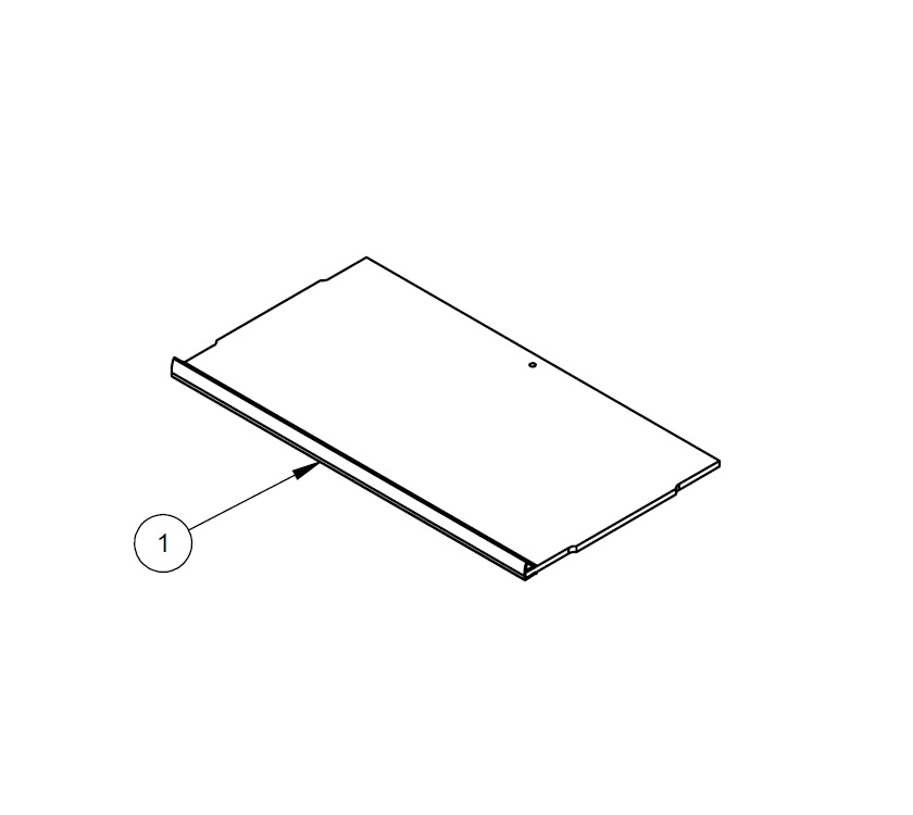 Read more about AG2 STD 6' FRONT LOCKER SHELF product image