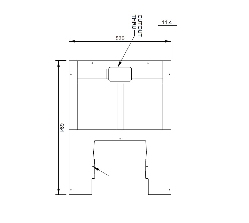 AG2 LISBON TOILET FRONT