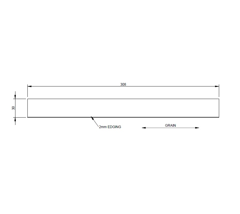AG2 LISBON VANITY UNIT FASCIA TOP