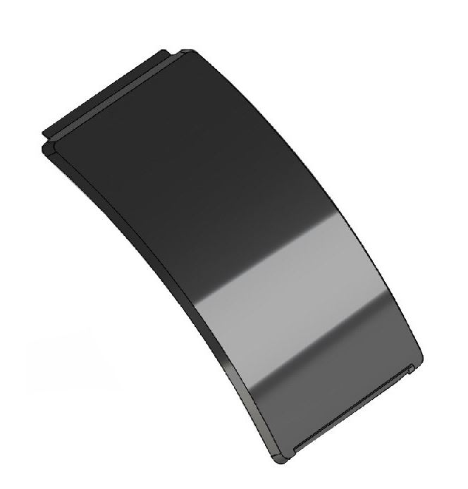 UN5 Flat Front N/S Blende Window