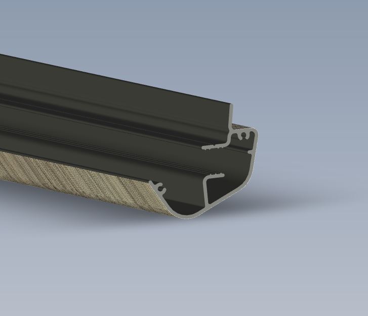 Read more about STD LOCKER BASE EXTRUSION NABUCCO CHERRY 1800MM product image