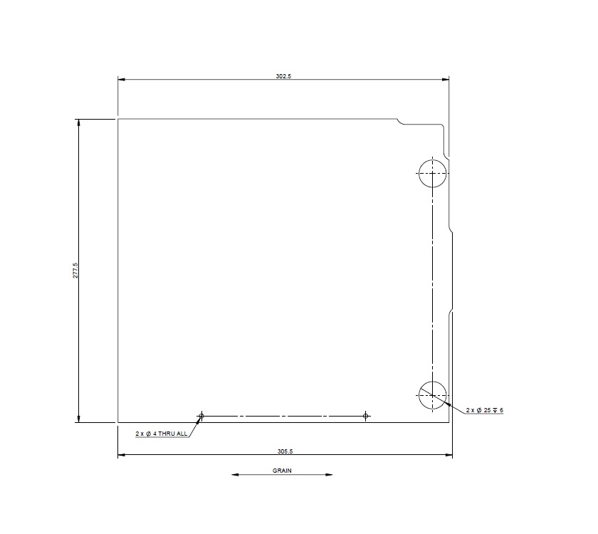 Read more about AG2 STD BEDROOM ROBE INFILL BASE product image