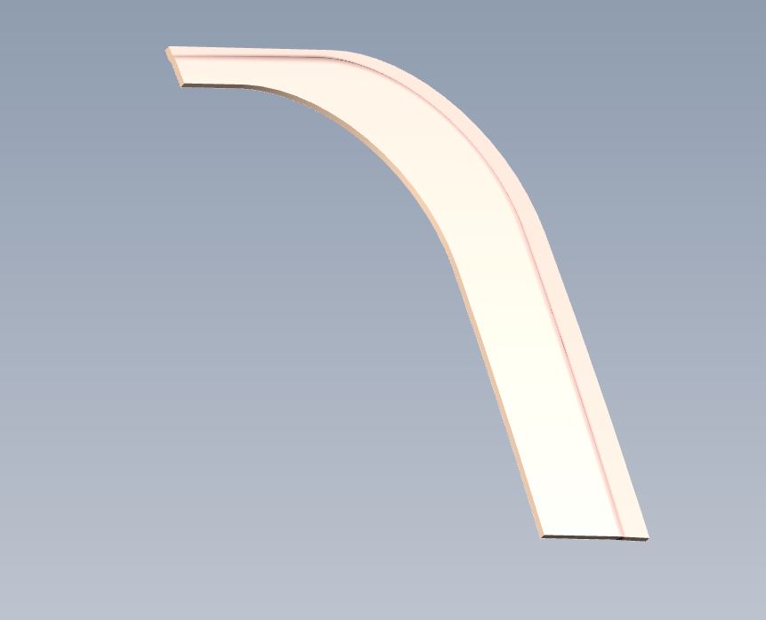 Read more about UN5 Front O/S Window Cover Blind Rail Spacer product image