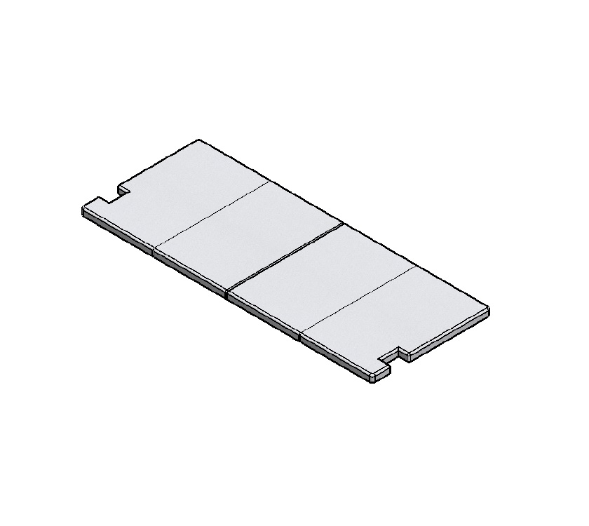 Read more about DSL Folding Bunk Cushion 455/455/455/455x740x50mm product image