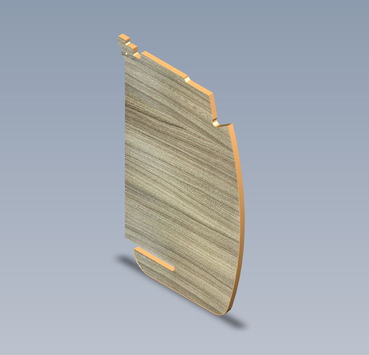 Read more about AG2 EVORA BEDROOM LOCKER CENTRAL DIVIDER LH product image