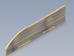AG2 EVORA TC CUPBOARD CORNER FASCIA FRONT