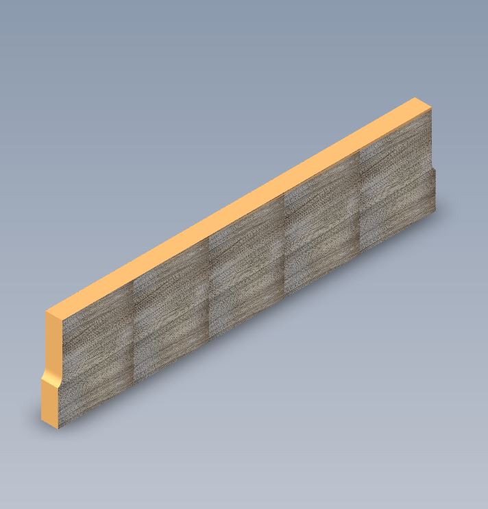 Read more about AG2 EVORA BEDROOM ROBE FASCIA SUPPORT product image