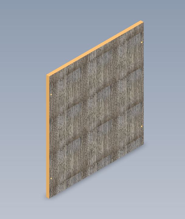 Read more about AG2 EVORA BEDROOM ROBE BACK PANEL product image