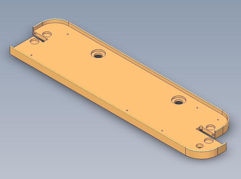 UN5 STD MID WASHROOM DOOR HEADER