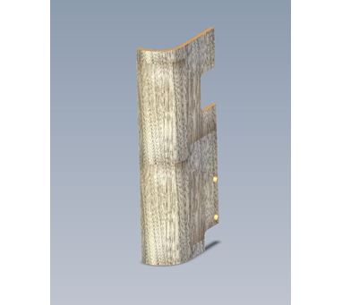 UN5 PAM VANITY UNIT CURVED WALL