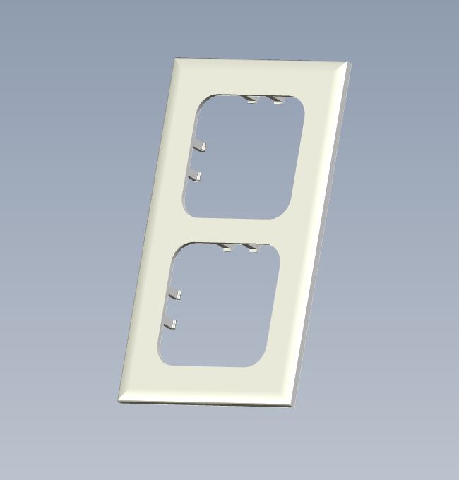 Read more about Double CLP Low Profile Gloss Black Surround product image