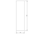 EV1 Adamo 75-4DL Toilet Door (Revision C01)