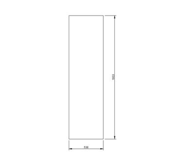 EV1 Adamo 75-4DL Toilet Door (Revision C01)