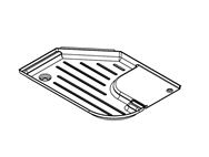 DY1 D4-2 Rear Shower Tray White