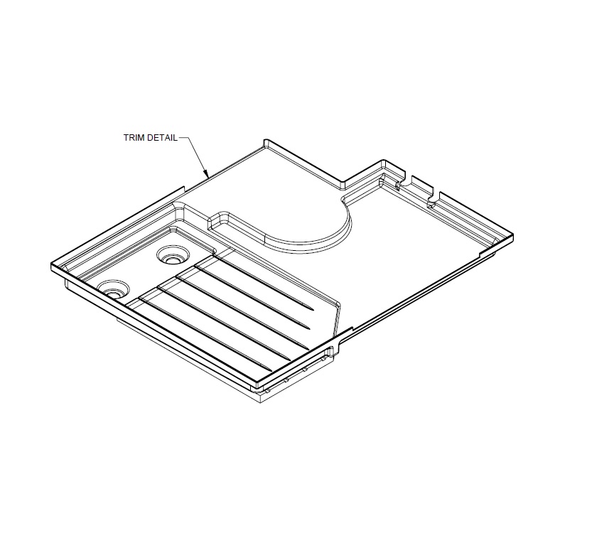 Read more about AH3 Mid Washroom Shower Tray White product image
