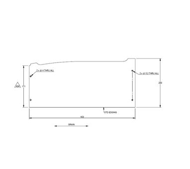 AG2  5'8 FRONT LOCKER WIRE COVER