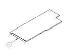 AG2 PORTO WASHROOM ROBE SHELF