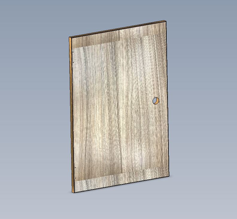 Read more about PXR Mid Washroom Cupboard Door 585x407x15mm product image