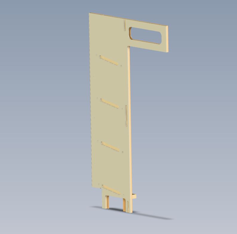 Read more about UN5 STD KITCHEN UNIT R/H OVEN CHEEK product image