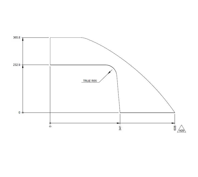 Read more about UN5 STD O/S FRONT LKR CURVED FASCIA  (A04) product image