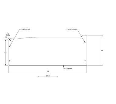 AG2 STD 6' FRONT LOCKER WIRE COVER