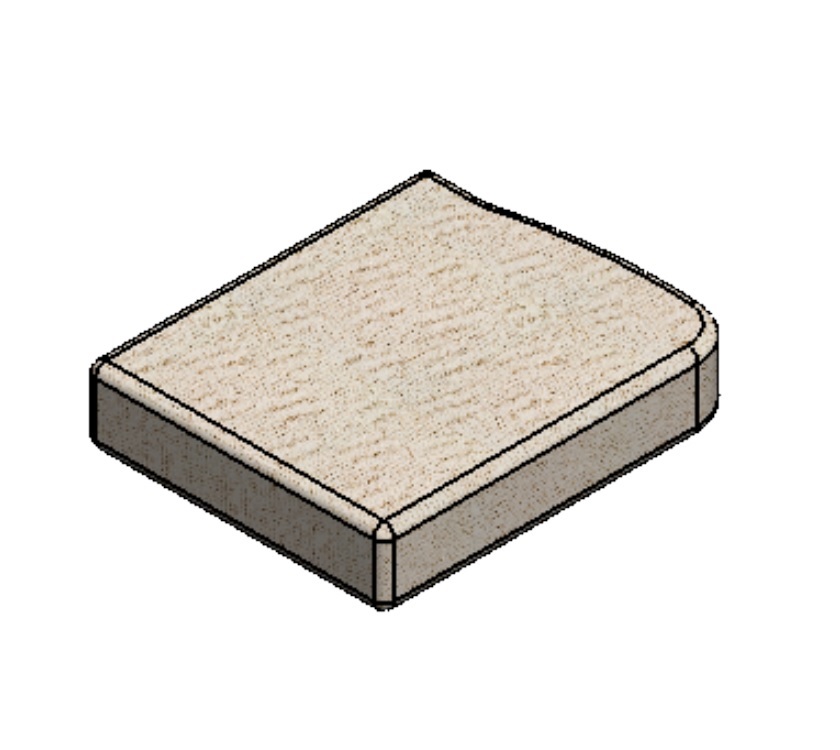 Read more about UN5 Madrid Dinette R/H Base Cushion - Temple product image