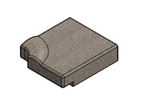 AG2 N/S 620x710x200mm Bulkhead Cushion - Latimer
