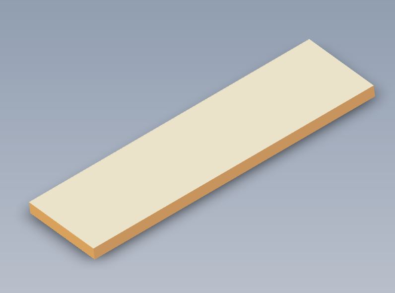 UN5 STD MID WASHROOM VANITY WORKTOP