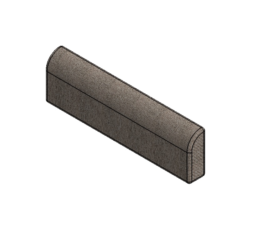 Read more about AG2 1210x350x140mm Bunk Backrest - Portobello product image