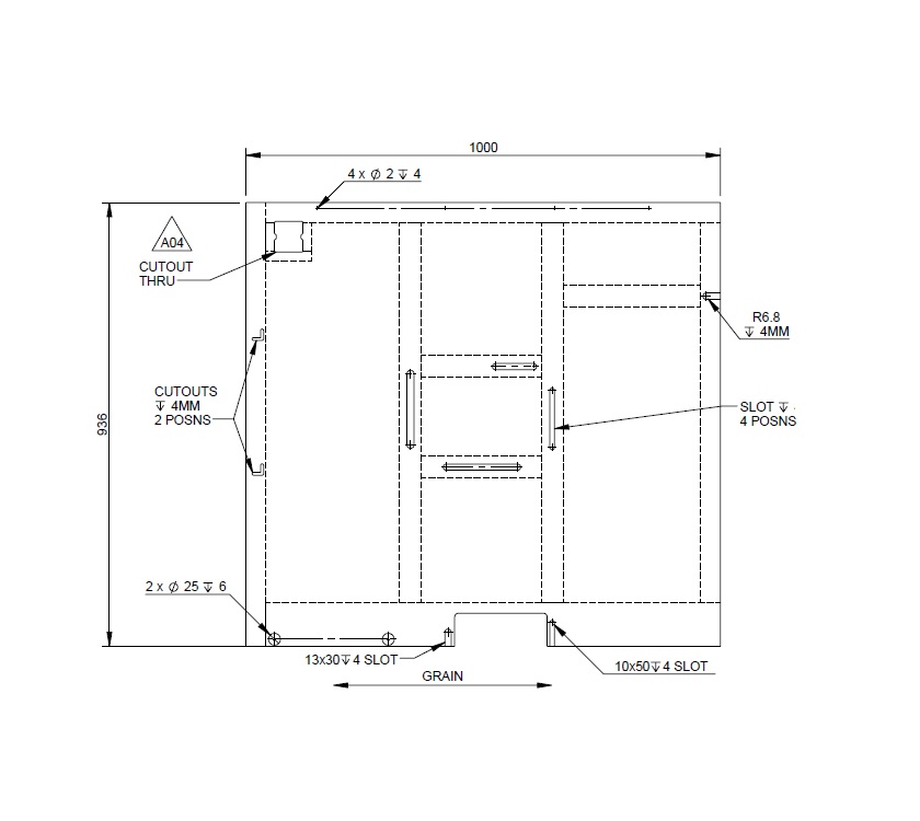 Read more about AG2 STD KITCHEN LH CHEEK product image