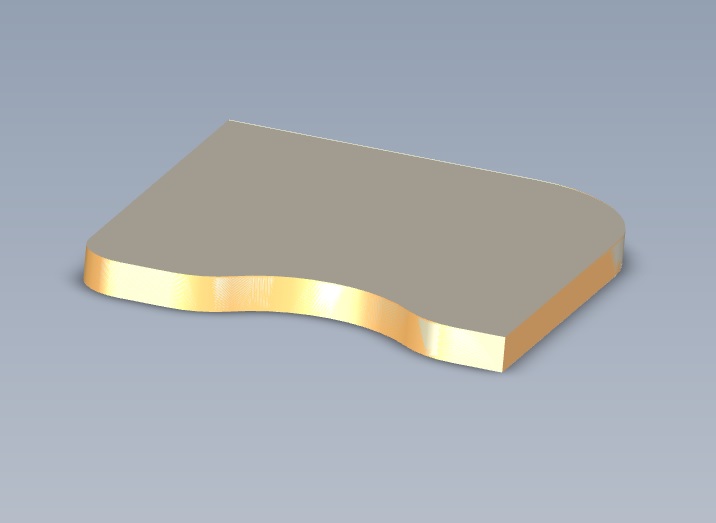 AG2 STD O/S BEDROOM ROBE WORKTOP INFILL 