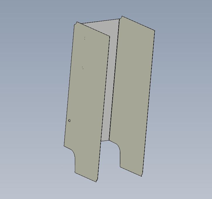 PX2 640 MID WASHROOM SHOWER WALLS (WHITE)