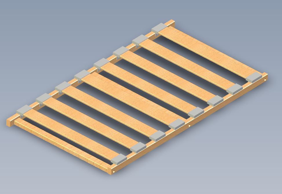 Read more about 965 x 530mm BUNK FRAME FULL ASSY product image