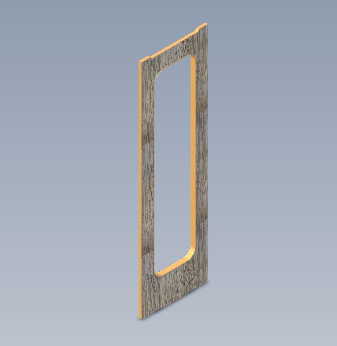 PX2 Phoenix GT75 644 L/H Bedside Robe Upper Face