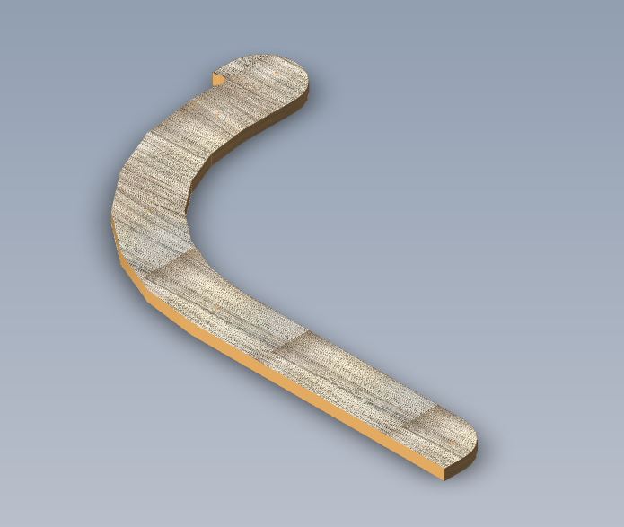 UN5 Mid Washroom Top Curved Former