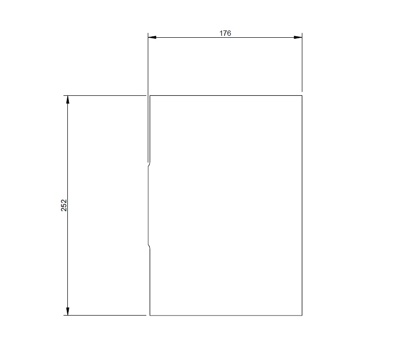 AG2 PORTO VANITY UNIT FIXED FRONT