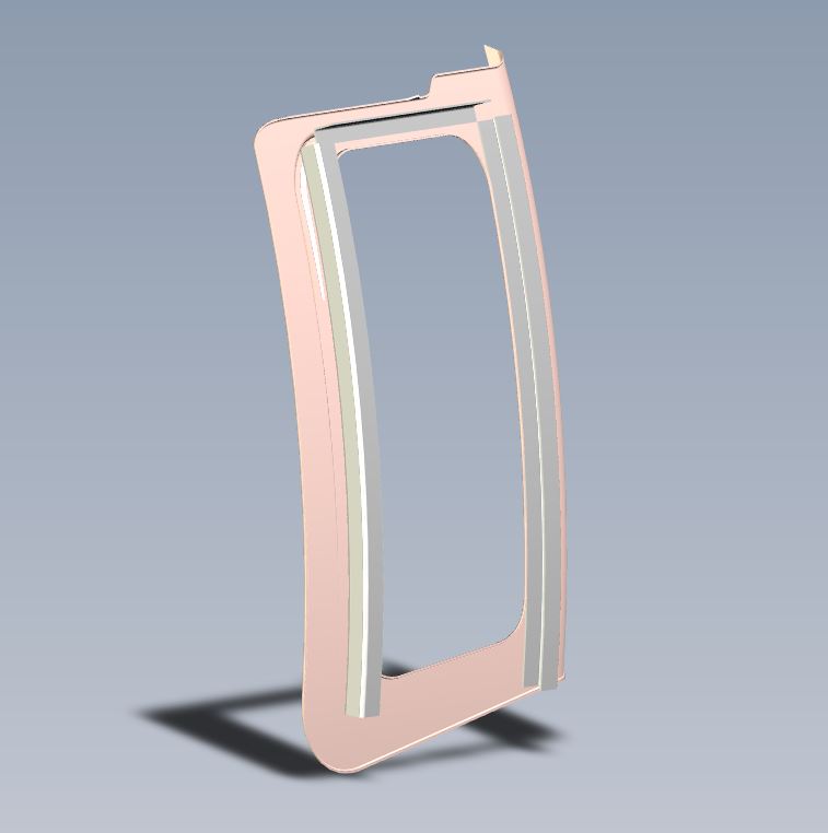 UN5 Front N/S Window Blind & Cover Assembly (Big Bear)