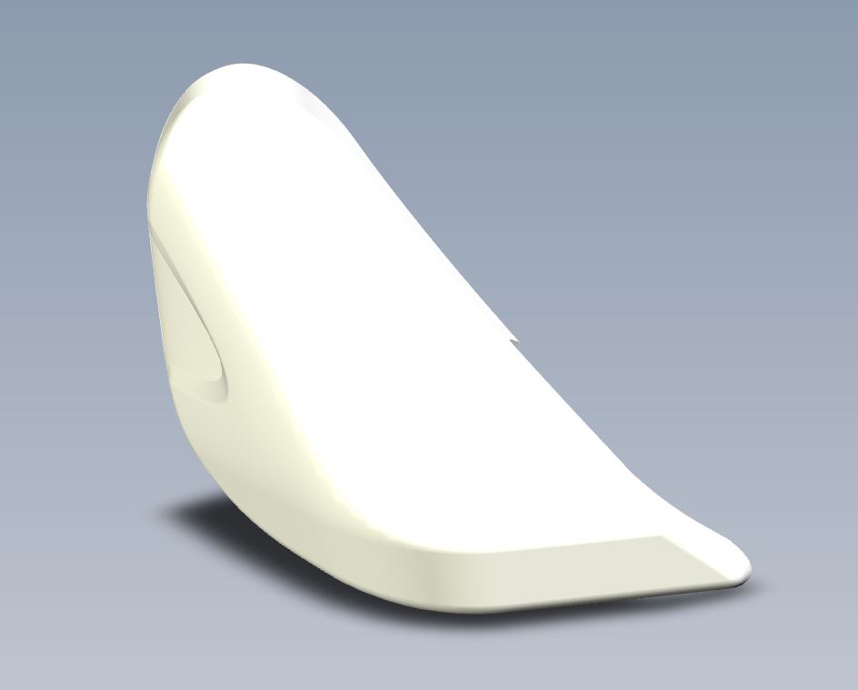 ADAMO VE STD OVERCAB CORNER CAP RHS (O/S)