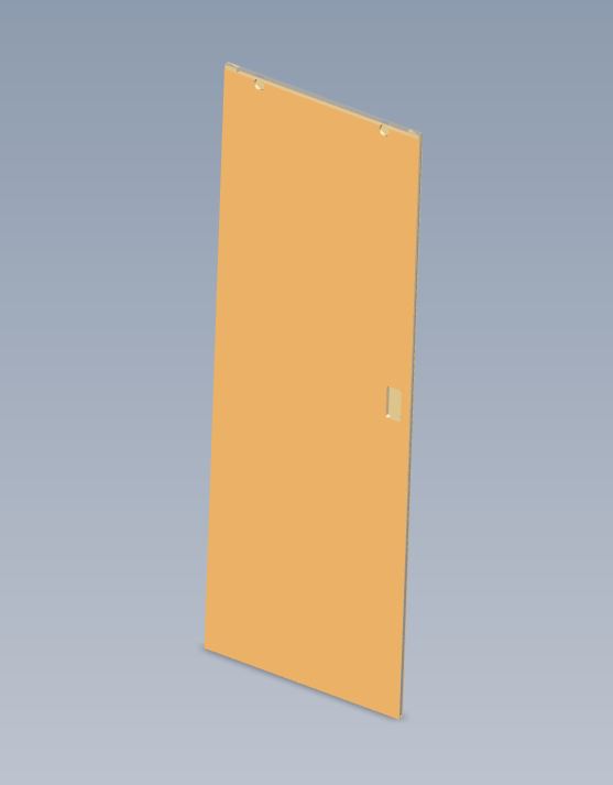 UN5 Mid Washroom Sliding Door 1907mm (Rev A04)