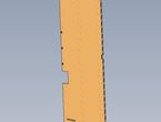 EV1 Adamo 75-4I L/H SHOWER WALL