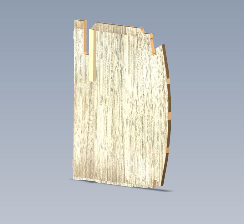 Read more about UN5 STD N/S Front Locker R/H Divider product image